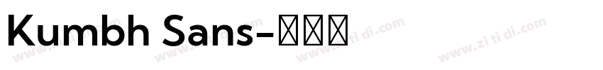 Kumbh Sans字体转换